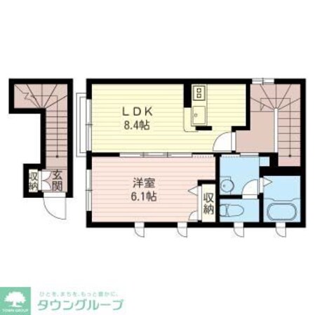 ガーデンコートハナの物件間取画像